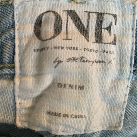 One Teaspoon Bandits Denim Shorts Sz 25 - Picture 12 of 15